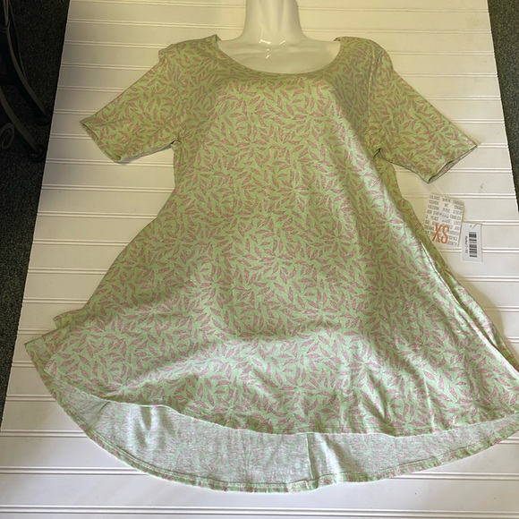 LulaRoe Leaf Print 🍃 Perfect T Top-#1016 - Picture 10 of 12